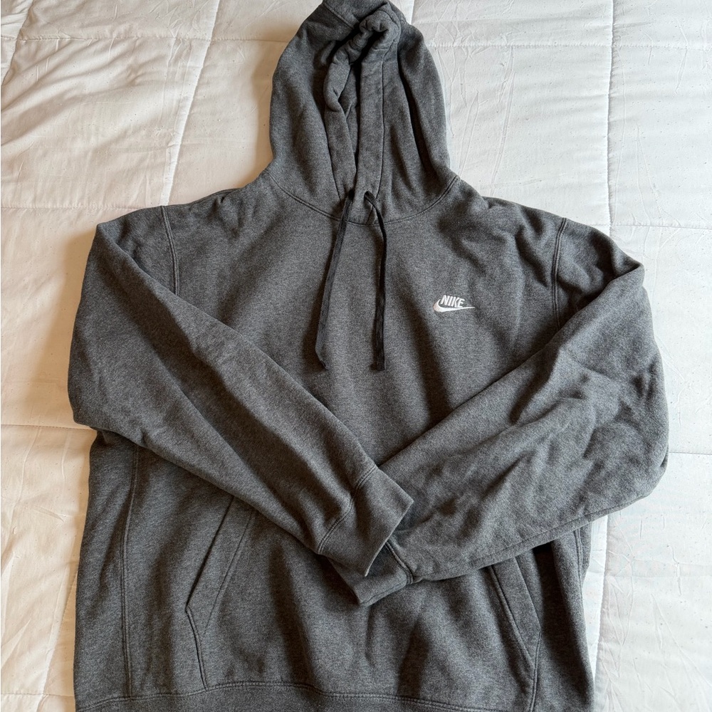Nike Men's Charcoal Hoodie